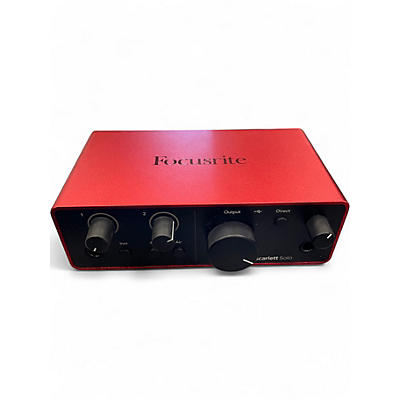 Used Focusrite Scarlett Solo GEN 4 Audio Interface