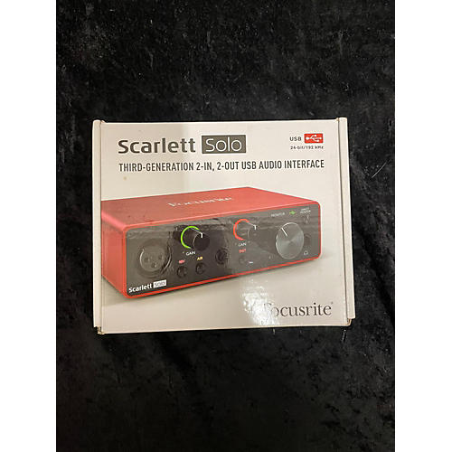 Focusrite Used Focusrite Scarlett Solo Gen 2 Audio Interface