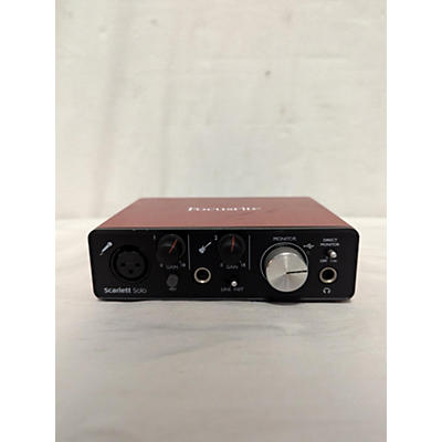 Focusrite Used Focusrite Scarlett Solo Gen 2 Audio Interface