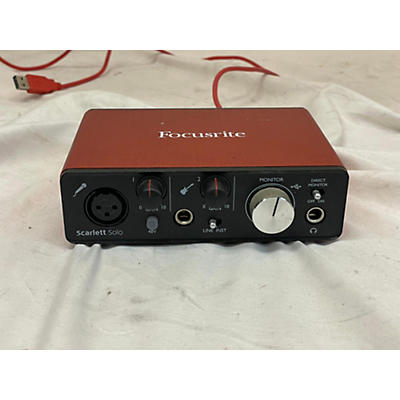 Focusrite Used Focusrite Scarlett Solo Gen 2 Audio Interface