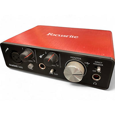 Focusrite Used Focusrite Scarlett Solo Gen 2 Audio Interface