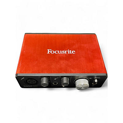 Focusrite Used Focusrite Scarlett Solo Gen 2 Audio Interface