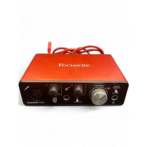 Used Focusrite Scarlett Solo Gen 2 Audio Interface