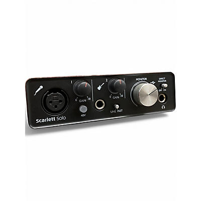 Used Focusrite Scarlett Solo Gen 2 Audio Interface