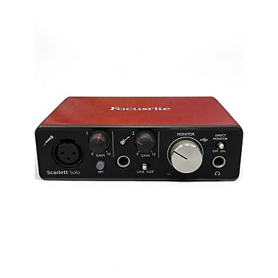 Used Focusrite Scarlett Solo Gen 2 Audio Interface