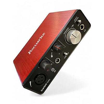Used Focusrite Scarlett Solo Gen 2 Audio Interface
