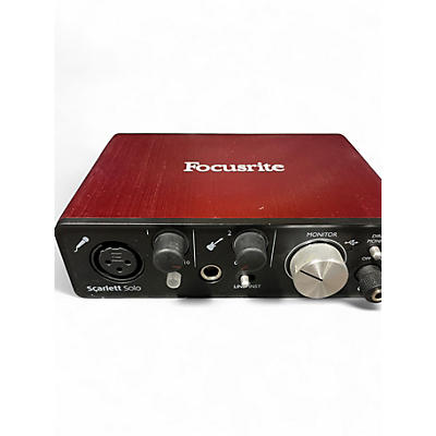 Used Focusrite Scarlett Solo Gen 2 Audio Interface