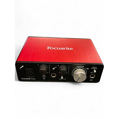 Used Focusrite Scarlett Solo Gen 2 Audio Interface