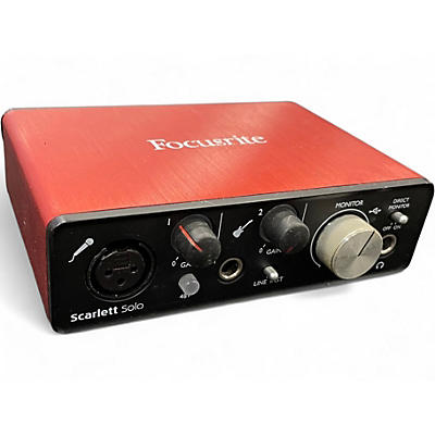 Used Focusrite Scarlett Solo Gen 2 Audio Interface
