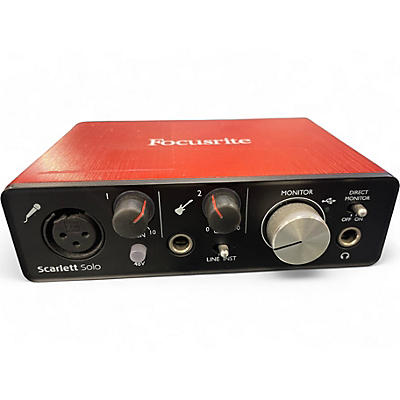 Used Focusrite Scarlett Solo Gen 2 Audio Interface