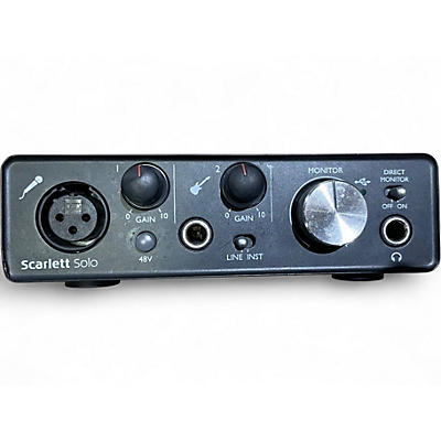 Used Focusrite Scarlett Solo Gen 2 Audio Interface