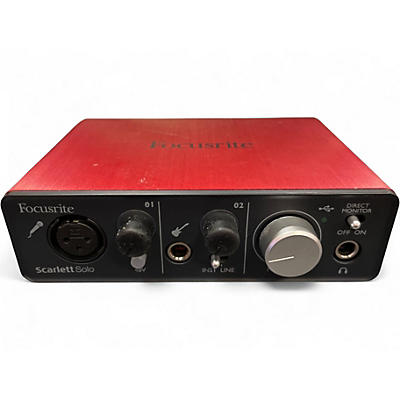 Used Focusrite Scarlett Solo Gen 2 Audio Interface