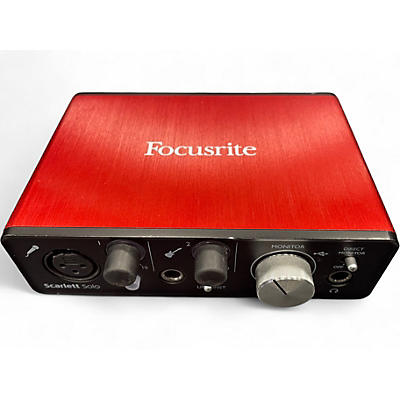 Used Focusrite Scarlett Solo Gen 2 Audio Interface