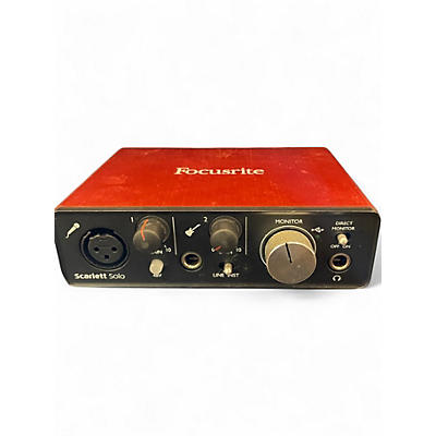 Used Focusrite Scarlett Solo Gen 2 Audio Interface