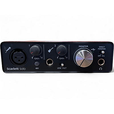 Used Focusrite Scarlett Solo Gen 2 Audio Interface
