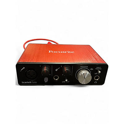 Used Focusrite Scarlett Solo Gen 2 Audio Interface