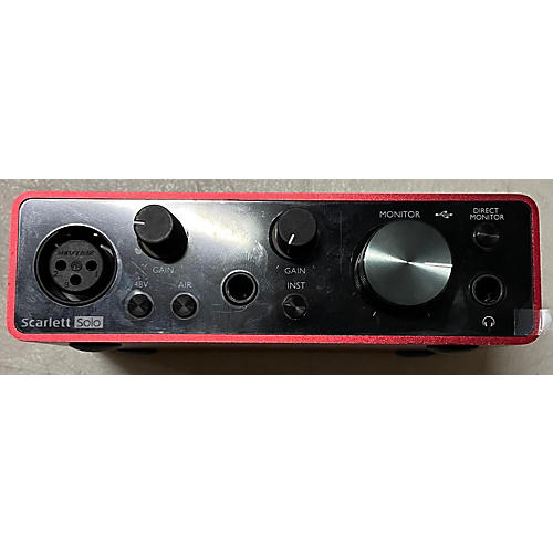 Focusrite Used Focusrite Scarlett Solo Gen 3 Audio Interface