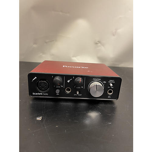 Focusrite Used Focusrite Scarlett Solo Gen 3 Audio Interface