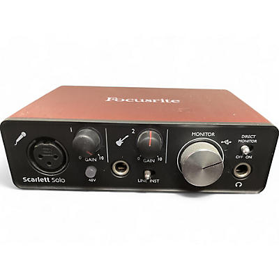 Focusrite Used Focusrite Scarlett Solo Gen 3 Audio Interface