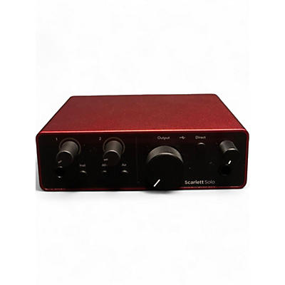 Focusrite Used Focusrite Scarlett Solo Gen 3 Audio Interface