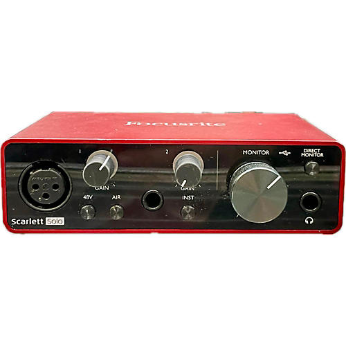 Focusrite Used Focusrite Scarlett Solo Gen 3 Audio Interface