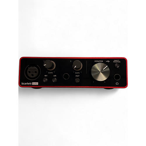 Focusrite Used Focusrite Scarlett Solo Gen 3 Audio Interface