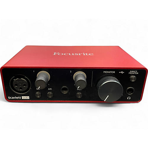 Focusrite Used Focusrite Scarlett Solo Gen 3 Audio Interface