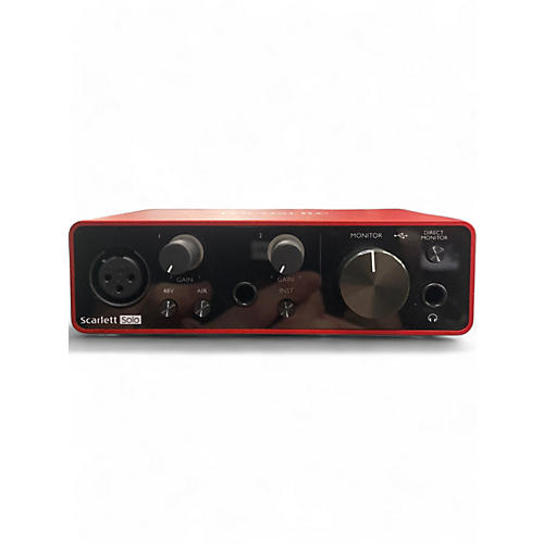 Used Focusrite Scarlett Solo Gen 3 Audio Interface