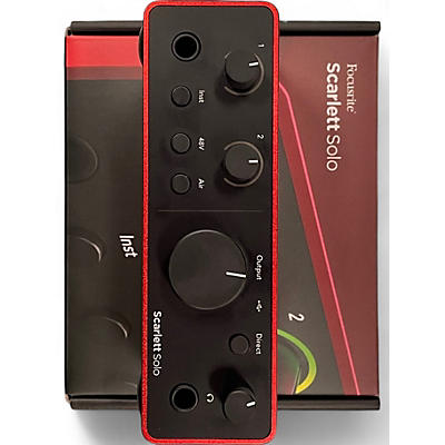 Used Focusrite Scarlett Solo Gen 3 Audio Interface