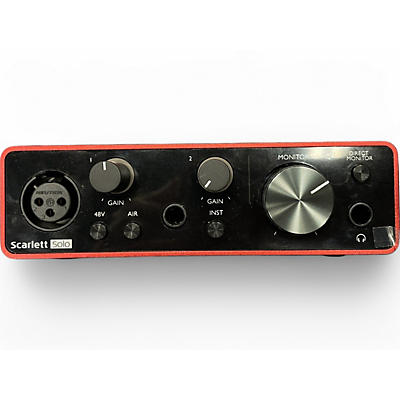 Used Focusrite Scarlett Solo Gen 3 Audio Interface