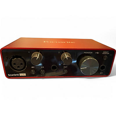 Used Focusrite Scarlett Solo Gen 3 Audio Interface