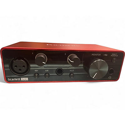 Used Focusrite Scarlett Solo Gen 3 Audio Interface