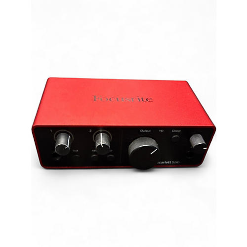 Used Focusrite Scarlett Solo Gen 3 Audio Interface