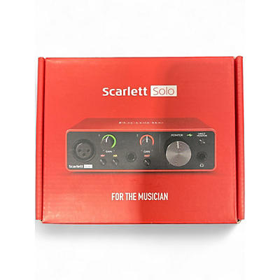 Used Focusrite Scarlett Solo Gen 3 Audio Interface