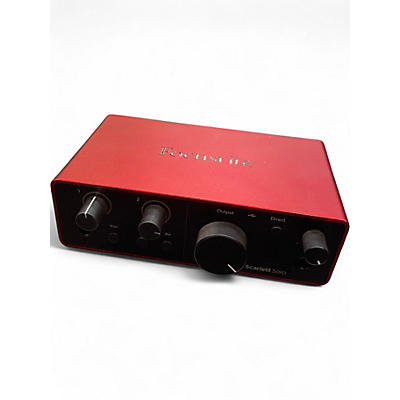 Used Focusrite Scarlett Solo Gen 3 Audio Interface