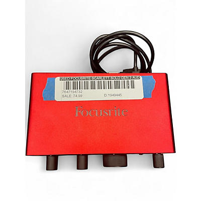 Used Focusrite Scarlett Solo Gen 3 Audio Interface
