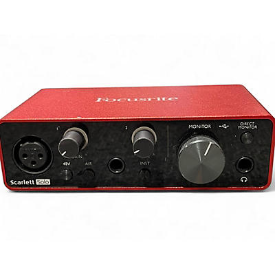 Used Focusrite Scarlett Solo Gen 3 Audio Interface