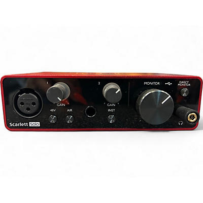 Used Focusrite Scarlett Solo Gen 3 Audio Interface