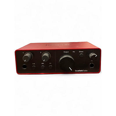 Used Focusrite Scarlett Solo Gen 3 Audio Interface
