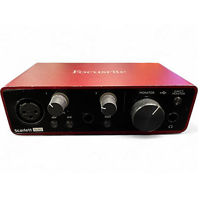 Used Focusrite Scarlett Solo Gen 3 Audio Interface