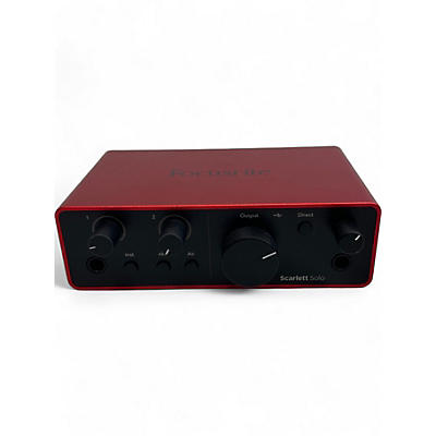 Focusrite Used Focusrite Scarlett Solo Gen 4 Audio Interface