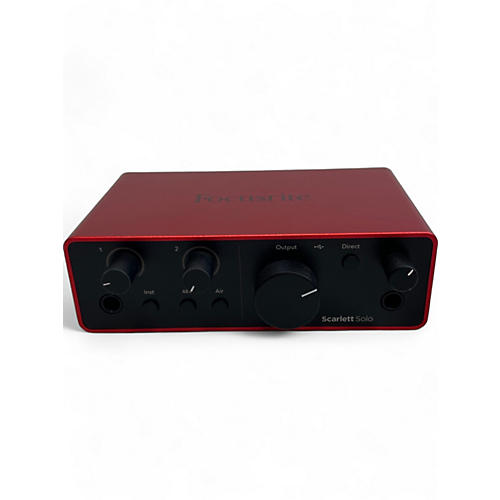 Focusrite Used Focusrite Scarlett Solo Gen 4 Audio Interface