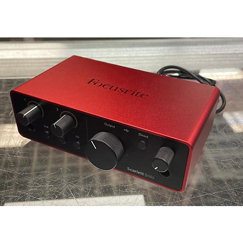 Focusrite Used Focusrite Scarlett Solo Gen 4 Audio Interface