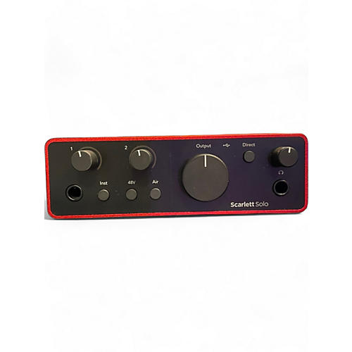 Focusrite Used Focusrite Scarlett Solo Gen 4 Audio Interface