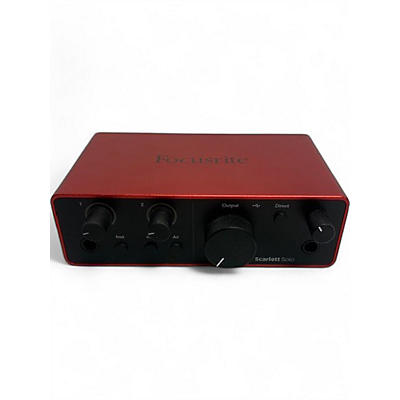 Focusrite Used Focusrite Scarlett Solo Gen 4 Audio Interface