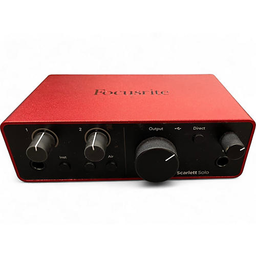 Focusrite Used Focusrite Scarlett Solo Gen 4 Audio Interface