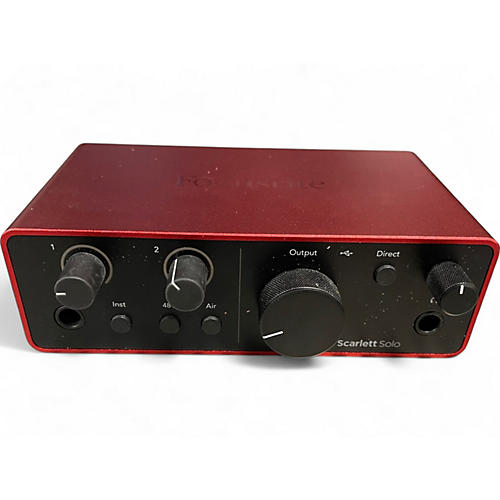 Focusrite Used Focusrite Scarlett Solo Gen 4 Audio Interface