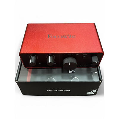 Used Focusrite Scarlett Solo Gen 4 Audio Interface