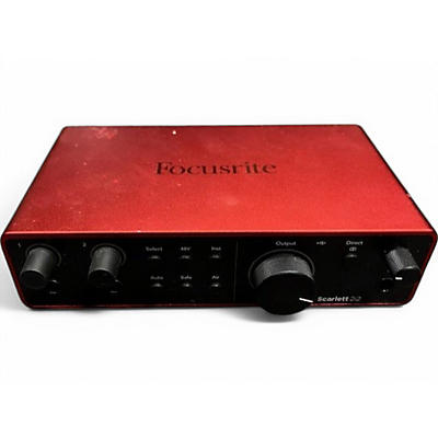 Used Focusrite Scarlett Solo Gen 4 Audio Interface