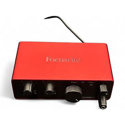 Used Focusrite Scarlett Solo Gen 4 Audio Interface
